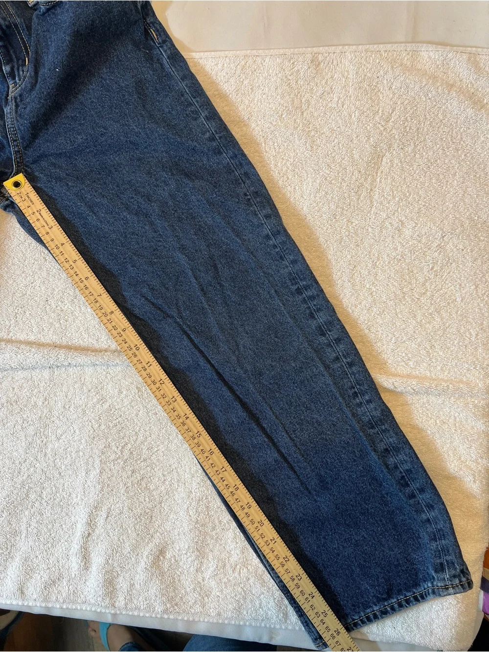Old Navy BOYS  Dark Blue BAGGY WIDE LEG JEANS SIZE 14